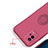 Ultra-thin Silicone Gel Soft Case Cover with Magnetic Finger Ring Stand A04 for Vivo iQOO 8 5G