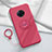 Ultra-thin Silicone Gel Soft Case Cover with Magnetic Finger Ring Stand A04 for Vivo Nex 3