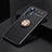 Ultra-thin Silicone Gel Soft Case Cover with Magnetic Finger Ring Stand A04 for Xiaomi Mi 12 Pro 5G