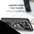 Ultra-thin Silicone Gel Soft Case Cover with Magnetic Finger Ring Stand A05 for Xiaomi Mi 11 Ultra 5G