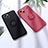 Ultra-thin Silicone Gel Soft Case Cover with Magnetic Finger Ring Stand A06 for Apple iPhone 13 Mini