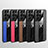 Ultra-thin Silicone Gel Soft Case Cover with Magnetic Finger Ring Stand A06 for Samsung Galaxy S22 Ultra 5G