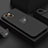 Ultra-thin Silicone Gel Soft Case Cover with Magnetic Finger Ring Stand A07 for Apple iPhone 13 Black