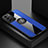 Ultra-thin Silicone Gel Soft Case Cover with Magnetic Finger Ring Stand A07 for Samsung Galaxy S22 5G