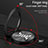 Ultra-thin Silicone Gel Soft Case Cover with Magnetic Finger Ring Stand A07 for Samsung Galaxy S23 Plus 5G