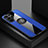 Ultra-thin Silicone Gel Soft Case Cover with Magnetic Finger Ring Stand A07 for Samsung Galaxy S23 Ultra 5G