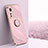 Ultra-thin Silicone Gel Soft Case Cover with Magnetic Finger Ring Stand A10 for Xiaomi Mi 12 5G