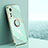 Ultra-thin Silicone Gel Soft Case Cover with Magnetic Finger Ring Stand A10 for Xiaomi Mi 12 5G