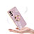 Ultra-thin Silicone Gel Soft Case Cover with Magnetic Finger Ring Stand AN2 for Xiaomi Redmi Note 10 4G