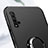 Ultra-thin Silicone Gel Soft Case Cover with Magnetic Finger Ring Stand for Huawei Honor 20