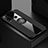 Ultra-thin Silicone Gel Soft Case Cover with Magnetic Finger Ring Stand for Huawei Honor Play4T Black