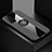 Ultra-thin Silicone Gel Soft Case Cover with Magnetic Finger Ring Stand for Huawei Honor Play4T Pro Gray