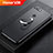 Ultra-thin Silicone Gel Soft Case Cover with Magnetic Finger Ring Stand for Huawei Honor View 20 Black