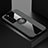 Ultra-thin Silicone Gel Soft Case Cover with Magnetic Finger Ring Stand for Huawei Nova 7 5G Gray