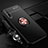 Ultra-thin Silicone Gel Soft Case Cover with Magnetic Finger Ring Stand for Huawei Y8p