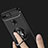 Ultra-thin Silicone Gel Soft Case Cover with Magnetic Finger Ring Stand for Huawei Y9 (2018)