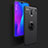 Ultra-thin Silicone Gel Soft Case Cover with Magnetic Finger Ring Stand for OnePlus 7