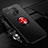 Ultra-thin Silicone Gel Soft Case Cover with Magnetic Finger Ring Stand for OnePlus 7T