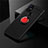Ultra-thin Silicone Gel Soft Case Cover with Magnetic Finger Ring Stand for OnePlus Nord N10 5G