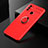 Ultra-thin Silicone Gel Soft Case Cover with Magnetic Finger Ring Stand for OnePlus Nord N100