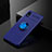 Ultra-thin Silicone Gel Soft Case Cover with Magnetic Finger Ring Stand for Samsung Galaxy A01 Core