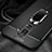 Ultra-thin Silicone Gel Soft Case Cover with Magnetic Finger Ring Stand for Samsung Galaxy A9 Star Lite