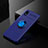 Ultra-thin Silicone Gel Soft Case Cover with Magnetic Finger Ring Stand for Samsung Galaxy M01 Core