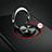 Ultra-thin Silicone Gel Soft Case Cover with Magnetic Finger Ring Stand for Samsung Galaxy S21 5G