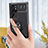 Ultra-thin Silicone Gel Soft Case Cover with Magnetic Finger Ring Stand for Samsung Galaxy S22 Ultra 5G