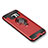 Ultra-thin Silicone Gel Soft Case Cover with Magnetic Finger Ring Stand for Samsung Galaxy S7 G930F G930FD Red
