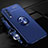 Ultra-thin Silicone Gel Soft Case Cover with Magnetic Finger Ring Stand for Vivo Y20i India