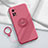 Ultra-thin Silicone Gel Soft Case Cover with Magnetic Finger Ring Stand for Xiaomi Mi 10T Pro 5G