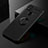 Ultra-thin Silicone Gel Soft Case Cover with Magnetic Finger Ring Stand for Xiaomi Redmi 9C