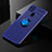 Ultra-thin Silicone Gel Soft Case Cover with Magnetic Finger Ring Stand for Xiaomi Redmi 9C NFC