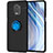 Ultra-thin Silicone Gel Soft Case Cover with Magnetic Finger Ring Stand for Xiaomi Redmi Note 9S