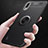 Ultra-thin Silicone Gel Soft Case Cover with Magnetic Finger Ring Stand JM1 for Samsung Galaxy M10