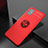 Ultra-thin Silicone Gel Soft Case Cover with Magnetic Finger Ring Stand JM1 for Samsung Galaxy M31s