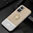 Ultra-thin Silicone Gel Soft Case Cover with Magnetic Finger Ring Stand JM1 for Xiaomi Mi 10T 5G Gold