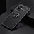 Ultra-thin Silicone Gel Soft Case Cover with Magnetic Finger Ring Stand JM2 for OnePlus Nord N20 5G