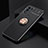 Ultra-thin Silicone Gel Soft Case Cover with Magnetic Finger Ring Stand JM2 for Oppo K9S 5G