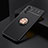 Ultra-thin Silicone Gel Soft Case Cover with Magnetic Finger Ring Stand JM2 for Samsung Galaxy A04s
