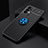 Ultra-thin Silicone Gel Soft Case Cover with Magnetic Finger Ring Stand JM2 for Samsung Galaxy A23 5G