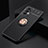 Ultra-thin Silicone Gel Soft Case Cover with Magnetic Finger Ring Stand JM2 for Samsung Galaxy A33 5G