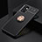 Ultra-thin Silicone Gel Soft Case Cover with Magnetic Finger Ring Stand JM2 for Samsung Galaxy A52 5G