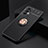 Ultra-thin Silicone Gel Soft Case Cover with Magnetic Finger Ring Stand JM2 for Samsung Galaxy A53 5G