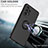 Ultra-thin Silicone Gel Soft Case Cover with Magnetic Finger Ring Stand QW1 for Samsung Galaxy A33 5G