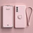 Ultra-thin Silicone Gel Soft Case Cover with Magnetic Finger Ring Stand S01 for OnePlus Nord N200 5G