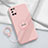 Ultra-thin Silicone Gel Soft Case Cover with Magnetic Finger Ring Stand S01 for Oppo Reno6 Pro 5G