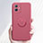 Ultra-thin Silicone Gel Soft Case Cover with Magnetic Finger Ring Stand S01 for Vivo T1 5G India