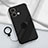 Ultra-thin Silicone Gel Soft Case Cover with Magnetic Finger Ring Stand S03 for Oppo Reno8 Pro+ Plus 5G